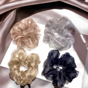 Big Handmade Satin Scrunchie (1 piece)